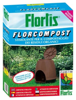 Препарат за домашно приготвяне на компост от органични отпадъци - Florcompost stimulating composting organic residues