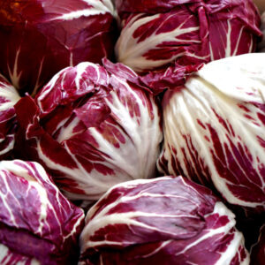 Салата червена цикория богата на витамин С идеална за салати и диети - Chycori Palla di rossa 50 грама