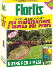 Прахообразен тор за възстановяване на тревата в градината - Concime per rigenerazione prato