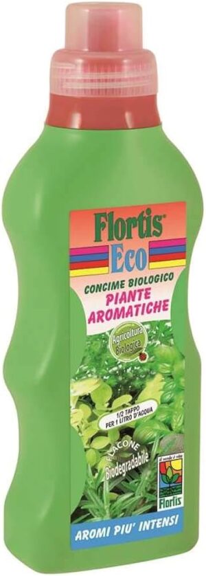 Безвреден за здравето био тор за подхранване на подправки и зеленчуци - Concime liquido biologico piante aromatiche