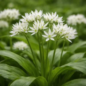 Алиум Левурда многогодишен с лечебни свойства - Allium Ursinum